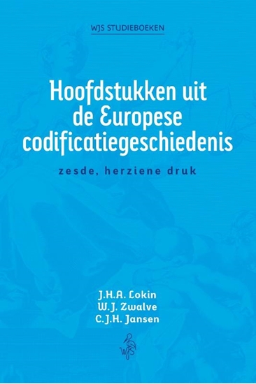 Afbeelding van Hoofdstukken uit de Europese codificatiegeschiedenis