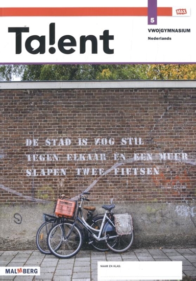Afbeelding van Ta!ent - MAX 5 vwo/gymnasium Nederlands jaarkatern