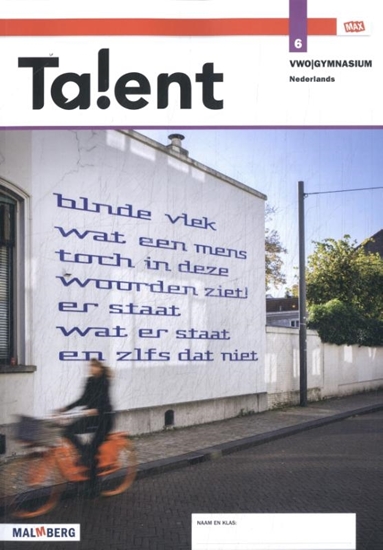 Afbeelding van Ta!ent - MAX (set) 6 vwo/gymnasium Nederlands jaarkatern