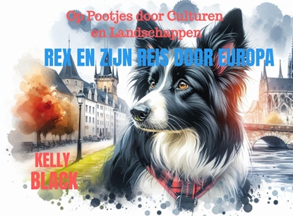 Afbeeldingen van Rex en zijn reis door Europa