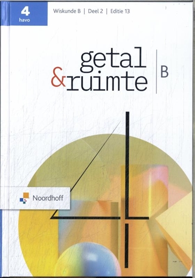 Afbeelding van Getal & Ruimte 4 havo wiskunde b Leerboek 2