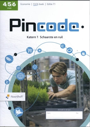 Afbeeldingen van Pincode 4/5/6 vwo economie katern 1 Schaarste en ruil FLEX boek