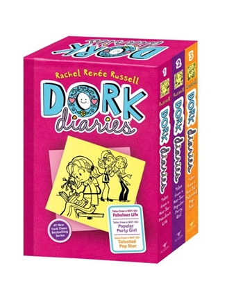 Afbeeldingen van Dork Diaries Dork Diaries Boxed Set (Books 1-3)