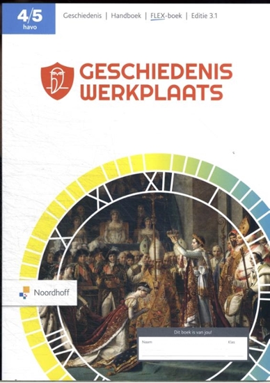 Afbeelding van Geschiedeniswerkplaats havo 4-5 Handboek FLEX boek