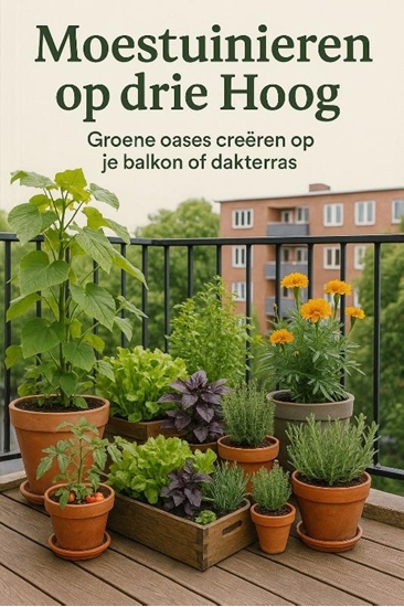 Afbeelding van Moestuinieren op drie Hoog