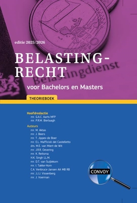 Afbeeldingen van Belastingrecht voor Bachelors en Masters 2025/2026 Theorieboek