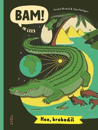 Afbeeldingen van BAM! Ik lees Hee, krokodil