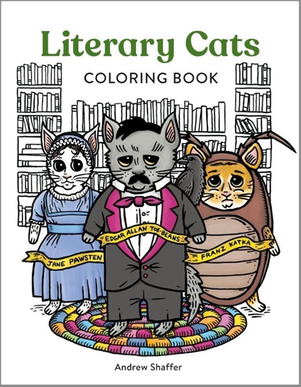 Afbeelding van RP Studio Literary Cats Coloring Book