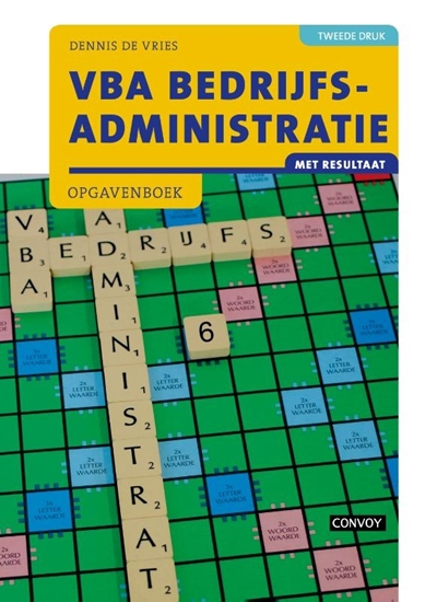Afbeelding van VBA Bedrijfsadministratie met resultaat 2e druk Opgavenboek