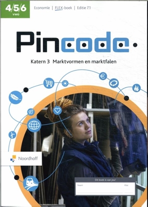 Afbeeldingen van Pincode 4/5/6 vwo katern 3 Marktvormen en marktfalen Flex-boek