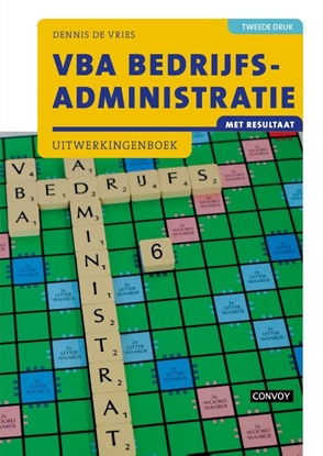 Afbeeldingen van VBA Bedrijfsadministratie met resultaat 2e druk Uitwerkingenboek