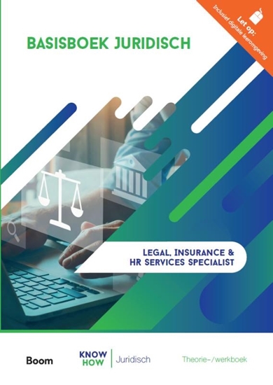 Afbeelding van Knowhow Juridisch Basisboek Juridisch | versie 2025 | combipakket