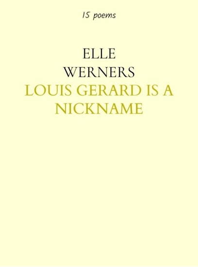 Afbeelding van LOUIS GERARD IS A NICKNAME