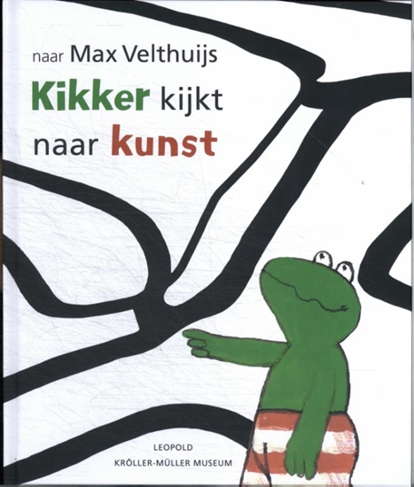 Afbeelding van Kikker Kikker kijkt naar kunst
