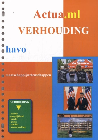 Afbeelding van Actua.ml Verhouding havo