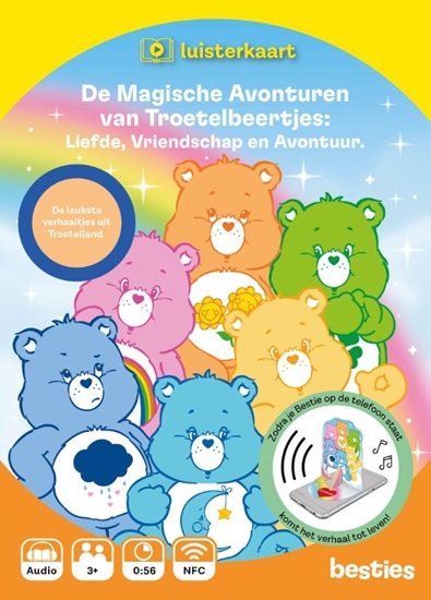 Afbeelding van De Magische Avonturen van Troetelbeertjes: Liefde, Vriendschap en Avontuur.