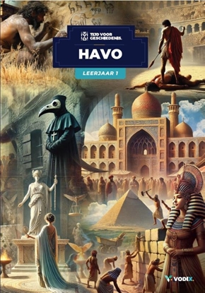 Afbeeldingen van Tijd voor Geschiedenis leerjaar 1 havo tekstboek