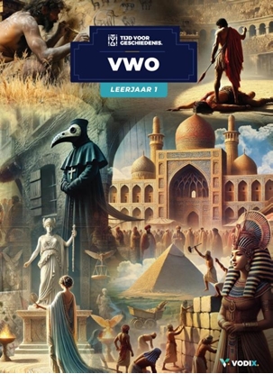 Afbeeldingen van Tijd voor Geschiedenis leerjaar 1 vwo tekstboek