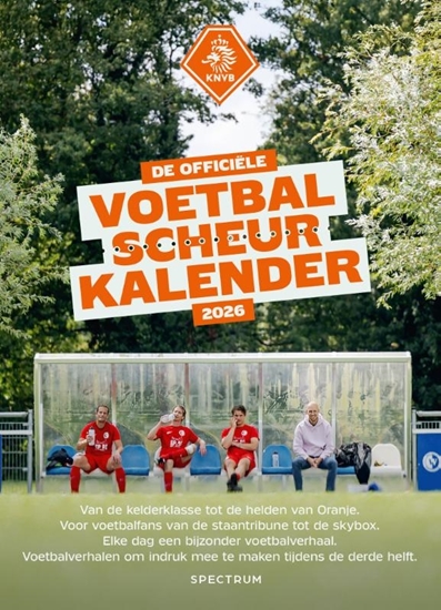 Afbeelding van De officiële voetbal scheurkalender 2026