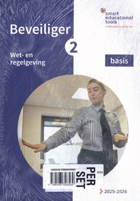 Afbeeldingen van Orde en Veiligheid Beveiliger 2: pakket 4 (WRB, VBB, WDR, vragenboek en Smart-e-learning licentie 2 jaar) 2025/2026