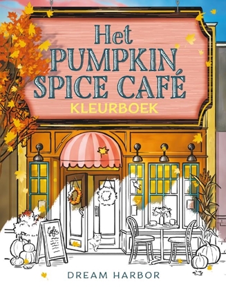 Afbeeldingen van Het Pumpkin Spice Café-kleurboek