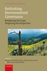 Afbeelding van Environmental Governance Rethinking Environmental Governance