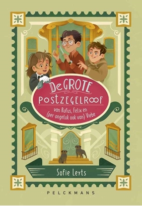Afbeeldingen van De grote postzegelroof van Rufus, Felix en (per ongeluk ook van) Viebe