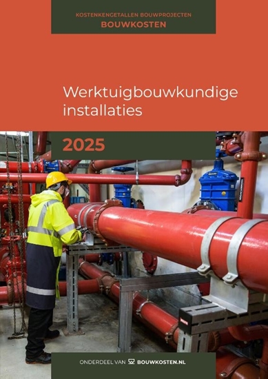Afbeelding van Kostenkengetallen bouwprojecten Werktuigbouwkundige installaties 2025