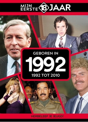 Afbeeldingen van Mijn eerste 18 jaar geboren in 1992