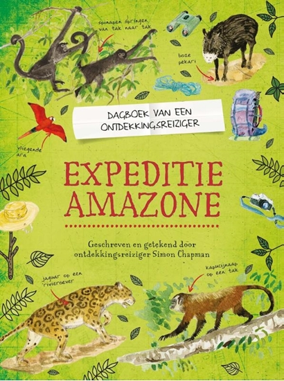 Afbeelding van Dagboek van een ontdekkingsreiziger Expeditie Amazone