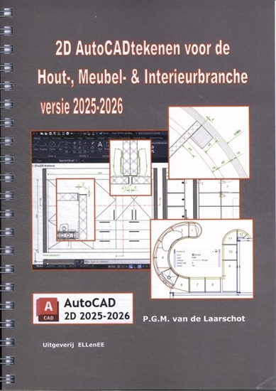 Afbeelding van 2D AutoCADtekenen voor de Hout, Meubel en Interieurbranche 2025-2026