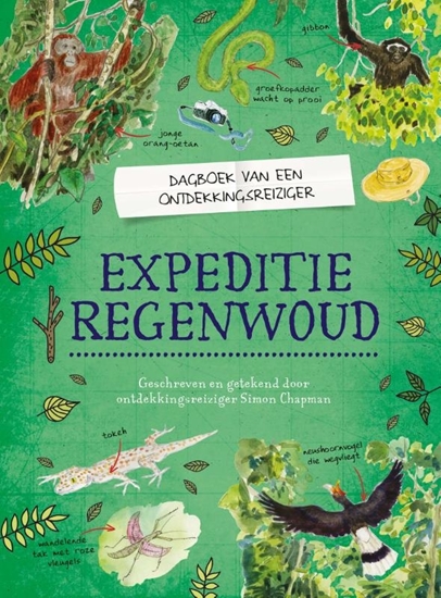 Afbeelding van Dagboek van een ontdekkingsreiziger Expeditie regenwoud