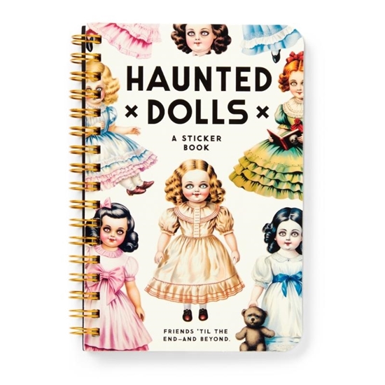 Afbeelding van A Brass Monkey Sticker Book Haunted Dolls Sticker Book