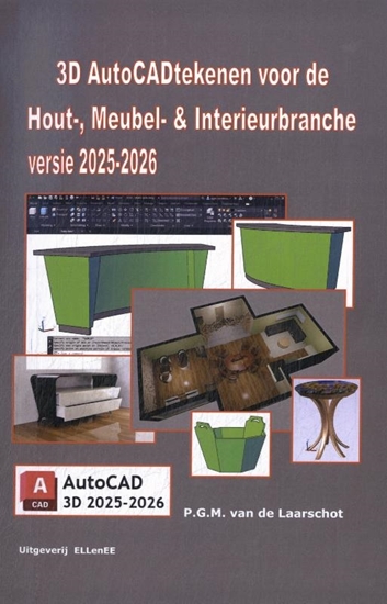 Afbeelding van 3D AutoCADtekenen voor de Hout, Meubel en Interieurbranche 2025-2026