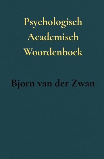 Afbeelding van Psychologisch Academisch Woordenboek
