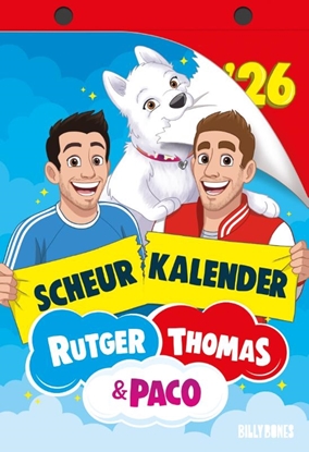 Afbeeldingen van Rutger, Thomas & Paco Rutger, Thomas & Paco scheurkalender 2026