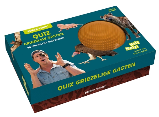 Afbeelding van Freek Vonk Dierenquiz - Griezelige dieren