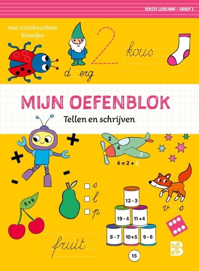 Afbeelding van Mijn oefenblok: Tellen en schrijven