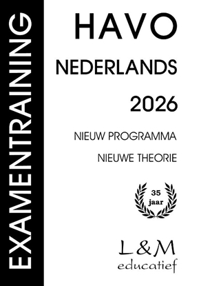 Afbeeldingen van Examentraining Havo Nederlands 2026