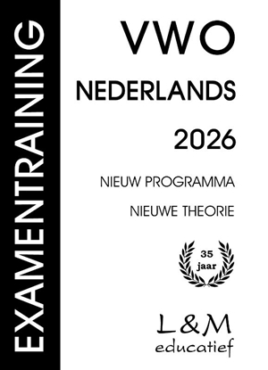 Afbeeldingen van Examentraining Vwo Nederlands 2026