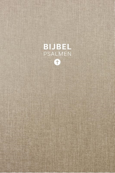 Afbeelding van HSV Bijbel met Psalmen 10x15 linnen taupe