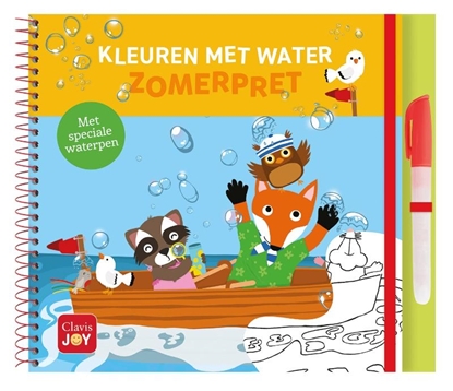 Afbeeldingen van Kleuren met water. Zomerpret
