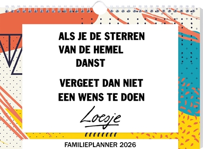 Afbeeldingen van Loesje familieplanner - 2026