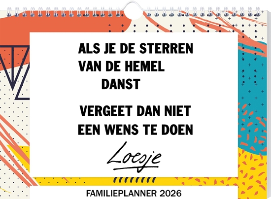 Afbeelding van Loesje familieplanner - 2026