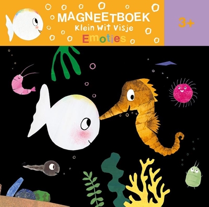 Afbeeldingen van Klein wit visje Magneetboek Klein wit visje