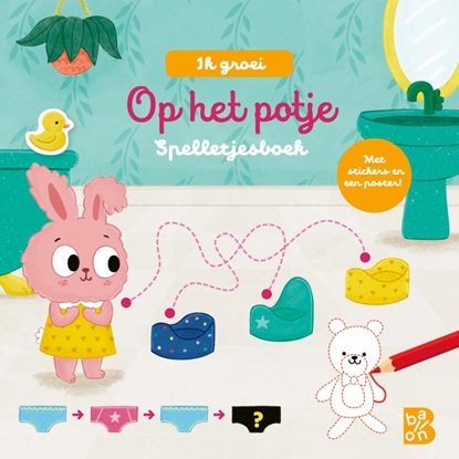 Afbeeldingen van Ik groei: Op het potje Spelletjesboek