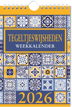 Afbeeldingen van Tegeltjeswijsheden weekkalender 2026