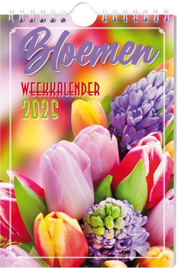 Afbeelding van Bloemen weekkalender 2026