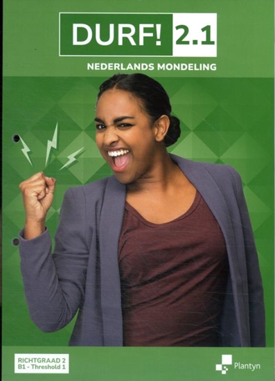 Afbeelding van Durf! Durf! Threshold B1 2.1 nederlands mondeling Leerwerkboek