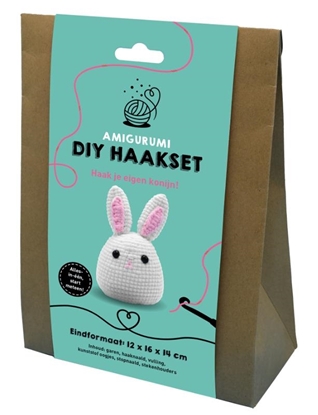 Afbeeldingen van Amigurumi DIY haakset - Konijn